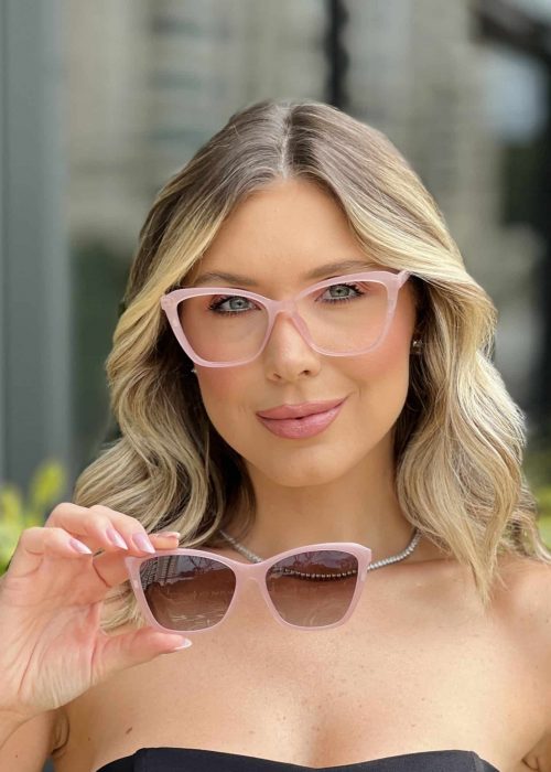 oticagriss oculos clip on 2 em 1 gatinho rosa 341 2