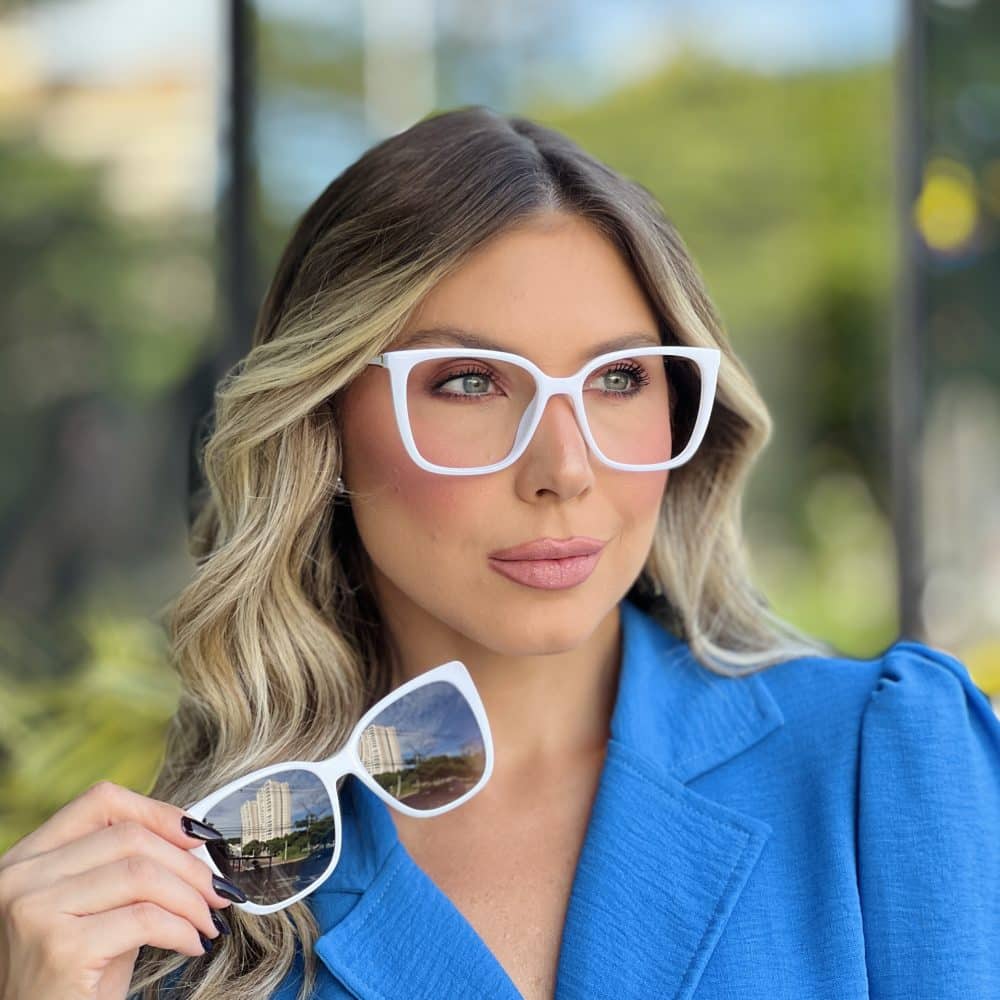 oticagriss oculos clip on 2 em 1 gatinho branco 357 3