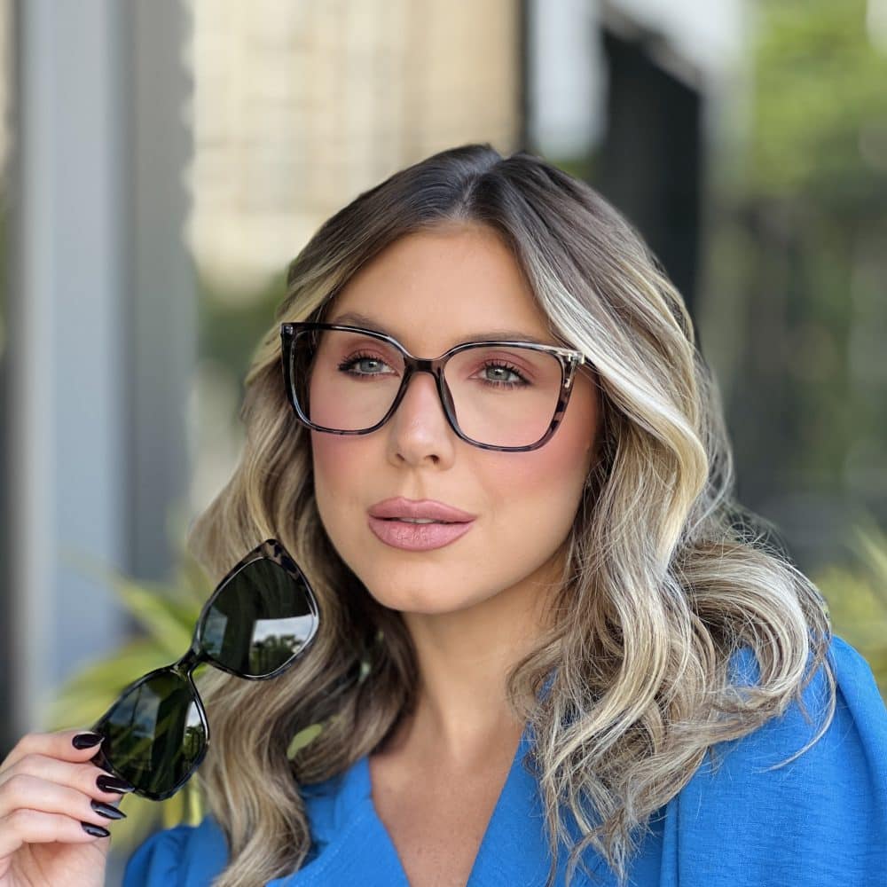 oticagriss oculos clip on 2 em 1 gatinho preto com tartaruga 357 2