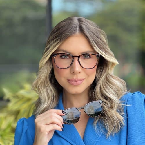 oticagriss oculos clip on 2 em 1 hexagonal tartaruga 352