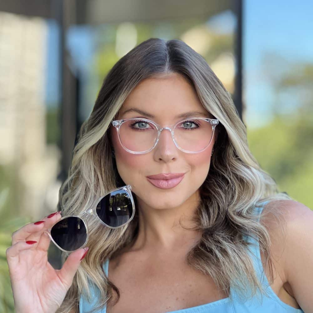 oticagriss oculos clip on 2 em 1 redondo transparente 309 oticagriss oculos clip on 2 em 1 redondo transparente 309