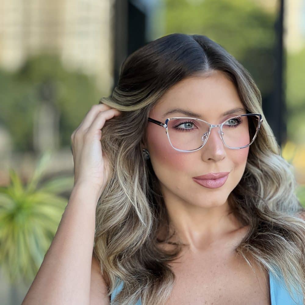 oticagriss oculos de grau feminino gatinho rose 359 1