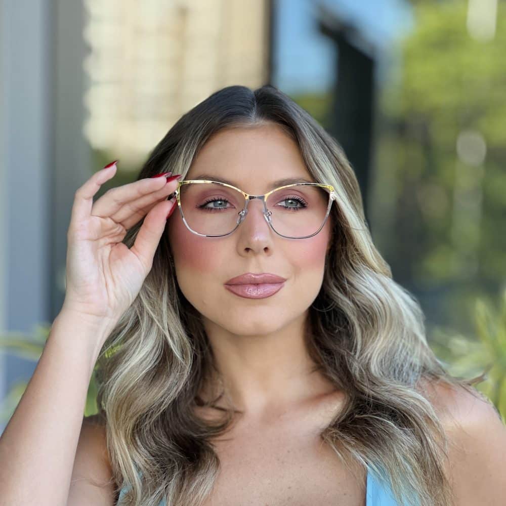 oticagriss oculos de grau feminino gatinho rose 359 2