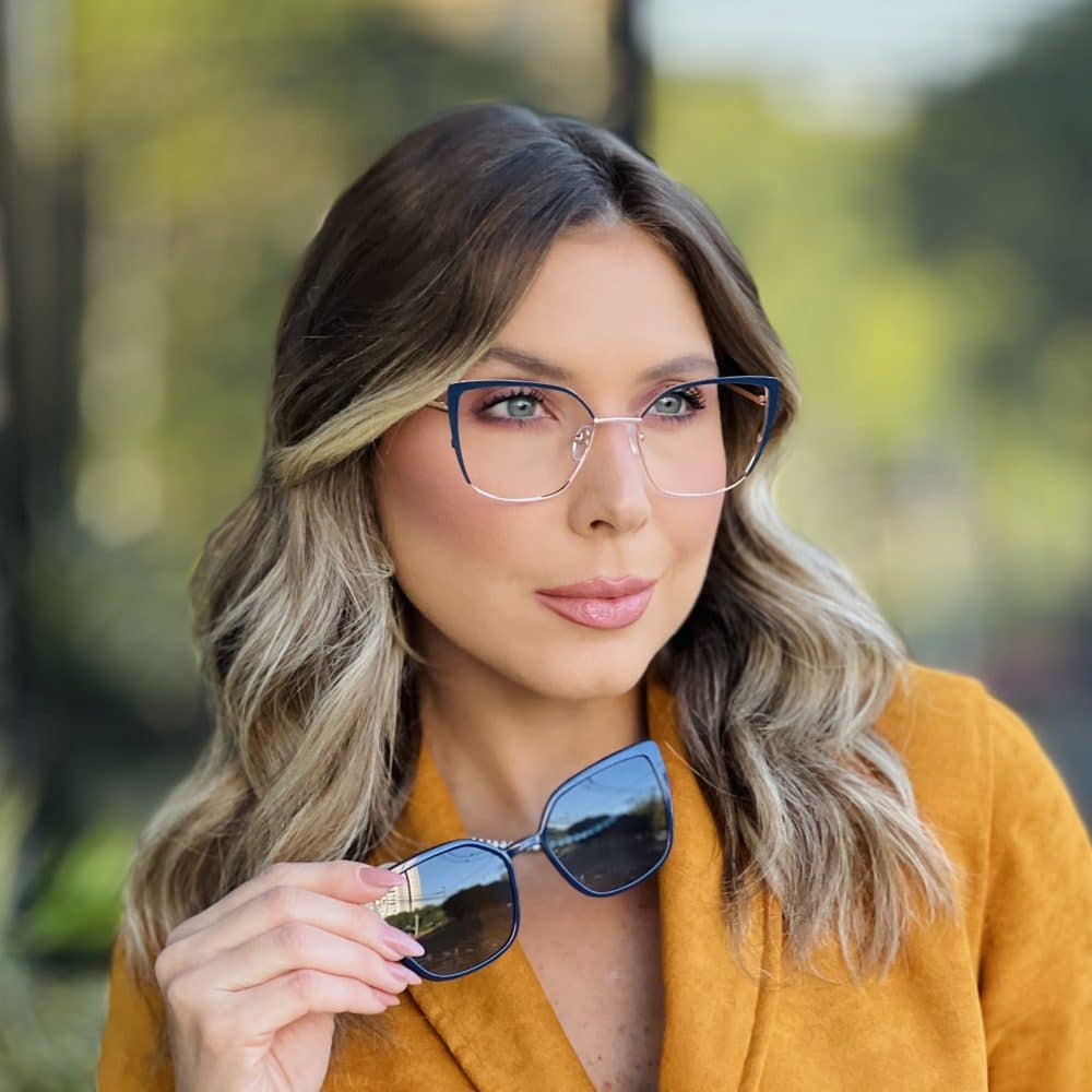 oticagriss oculos clip on 2 em 1 gatinho azul 364 1