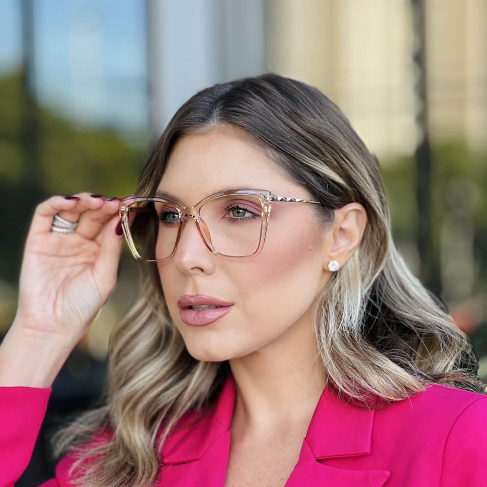 oticagriss oculos clip on 2 em 1 gatinho dourado transparente 345 4 oticagriss oculos clip on 2 em 1 gatinho dourado transparente 345 4