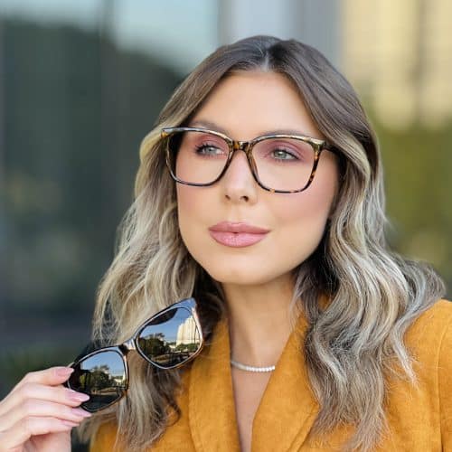 oticagriss oculos clip on 2 em 1 gatinho tartaruga 369 1