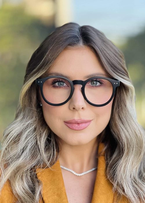 oticagriss oculos de grau feminino redondo preto 372