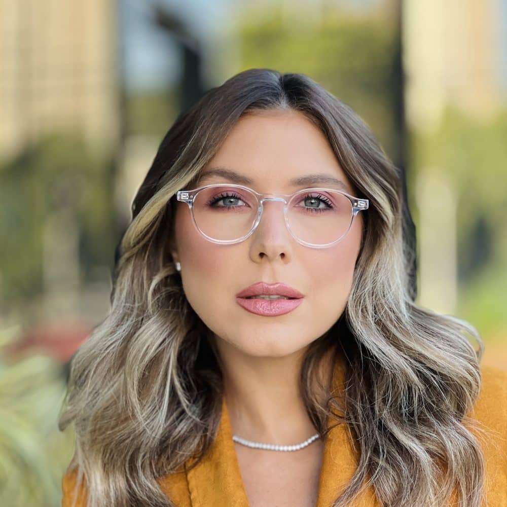 oticagriss oculos de grau feminino redondo transparente 373