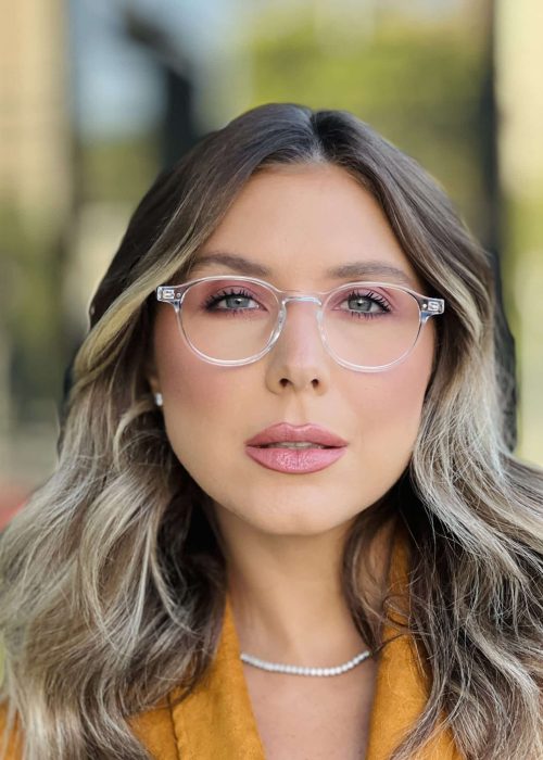 oticagriss oculos de grau feminino redondo transparente 373
