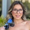 oticagriss oculos 3 em 1 clip on feminino redondo azul 383 oticagriss oculos 3 em 1 clip on feminino redondo azul 383