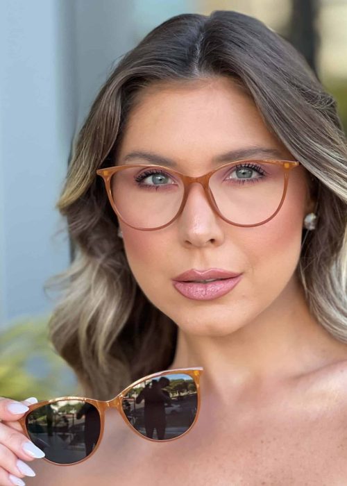 oticagriss oculos clip on 2 em 1 gatinho caramelo 310 3