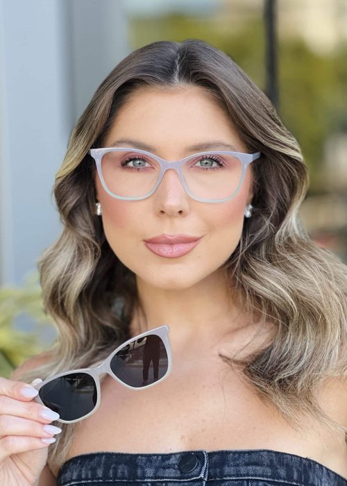 oticagriss oculos clip on 2 em 1 gatinho colorido 385