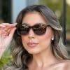 oticagriss oculos clip on 2 em 1 gatinho marrom e rosa 369 1