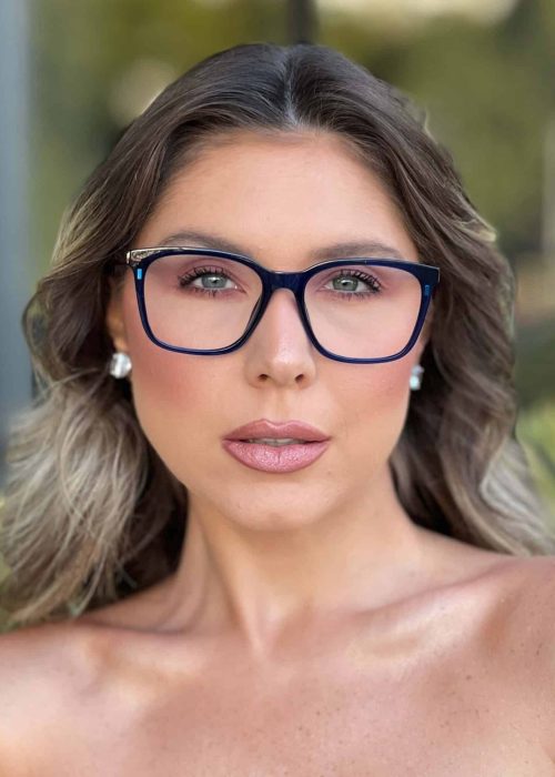 oticagriss oculos de grau feminino quadrado azul 384 1