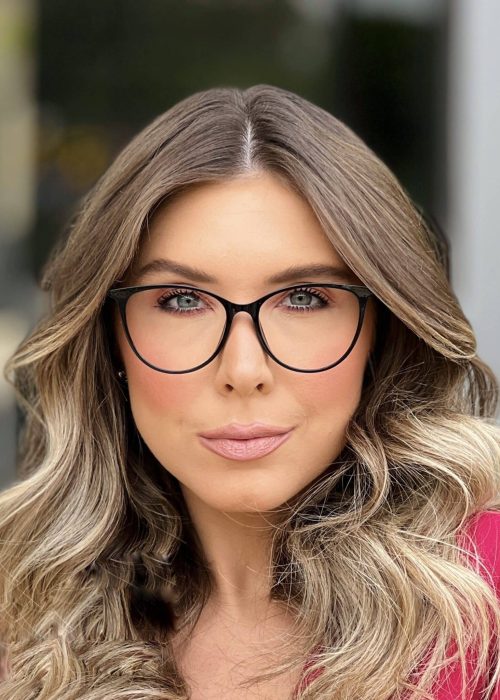 oticagriss oculos de grau feminino gatinho preto 388