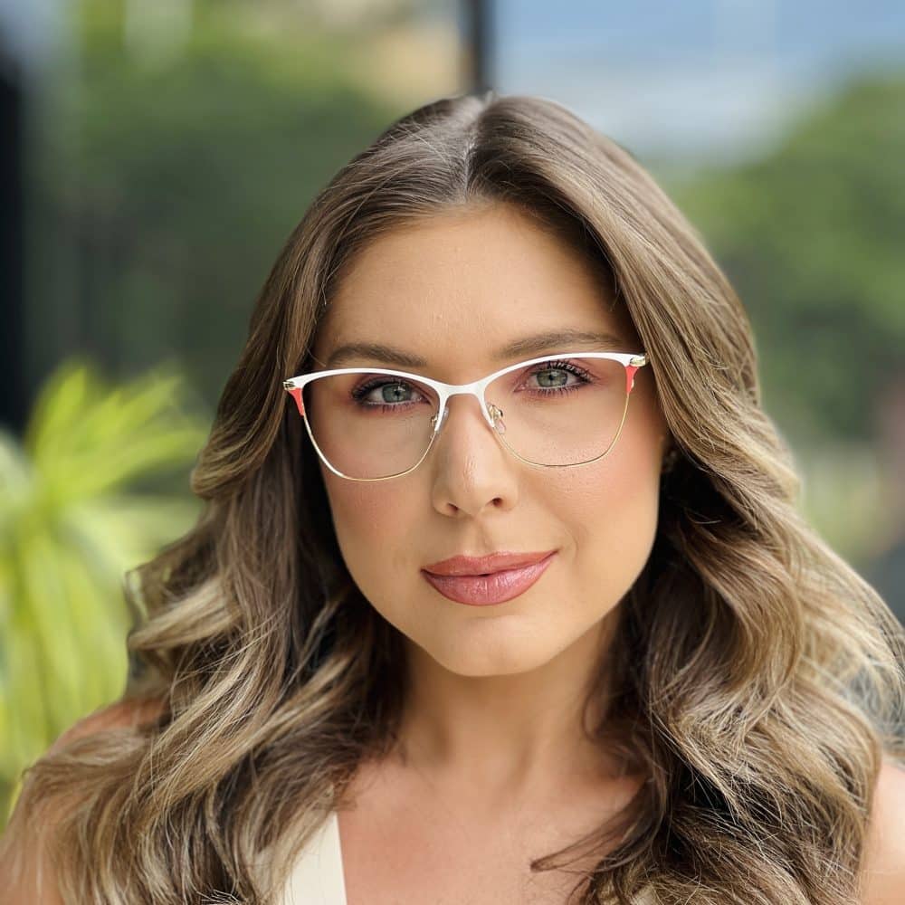 oticagriss oculos de grau feminino gatinho branco 394 oticagriss oculos de grau feminino gatinho branco 394