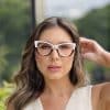 oticagriss oculos de grau feminino gatinho branco e tartaruga 396 oticagriss oculos de grau feminino gatinho branco e tartaruga 396