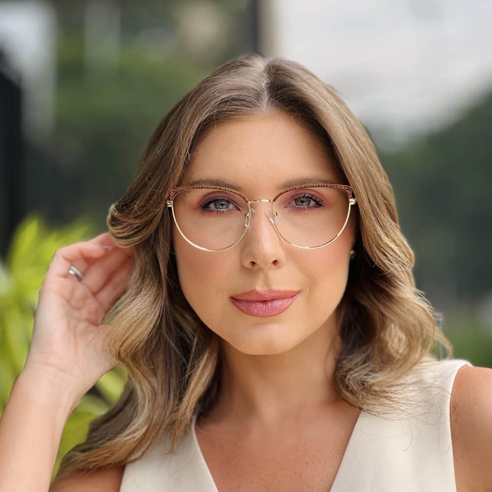 oticagriss oculos de grau feminino gatinho marrom 393 2 oticagriss oculos de grau feminino gatinho marrom 393 2