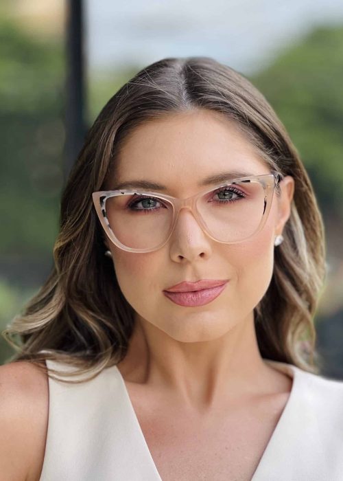 oticagriss oculos de grau feminino gatinho nude 396