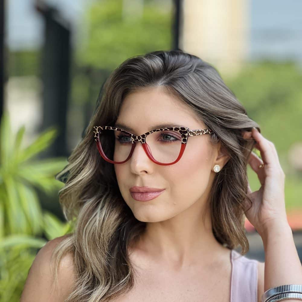 oticagriss oculos de grau feminino gatinho onca e vermelho 396 3 oticagriss oculos de grau feminino gatinho onca e vermelho 396 3