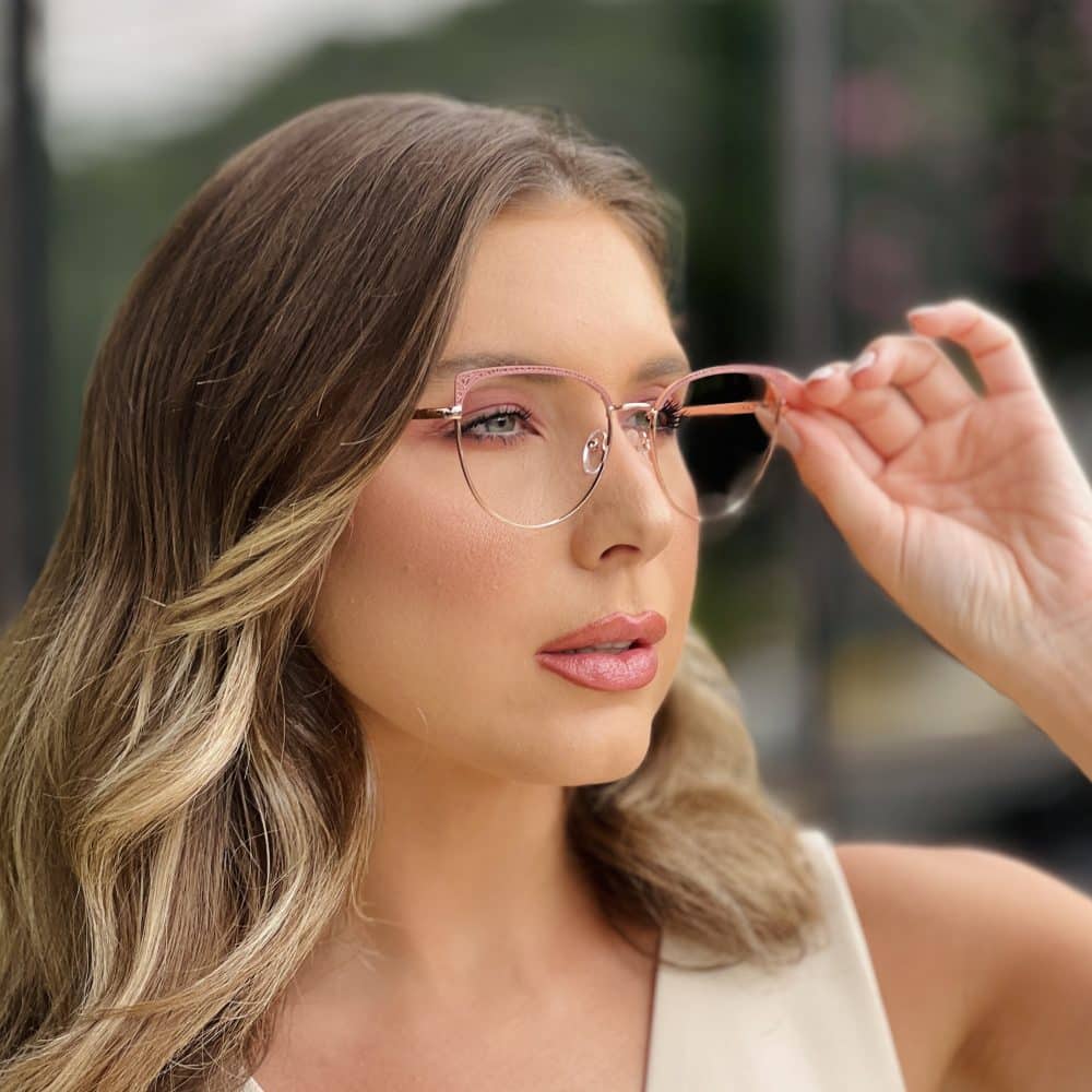 oticagriss oculos de grau feminino gatinho rose 393 3 oticagriss oculos de grau feminino gatinho rose 393 3