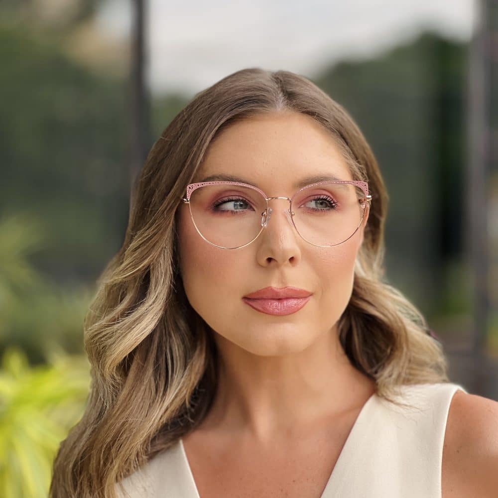 oticagriss oculos de grau feminino gatinho rose 393 4 oticagriss oculos de grau feminino gatinho rose 393 4