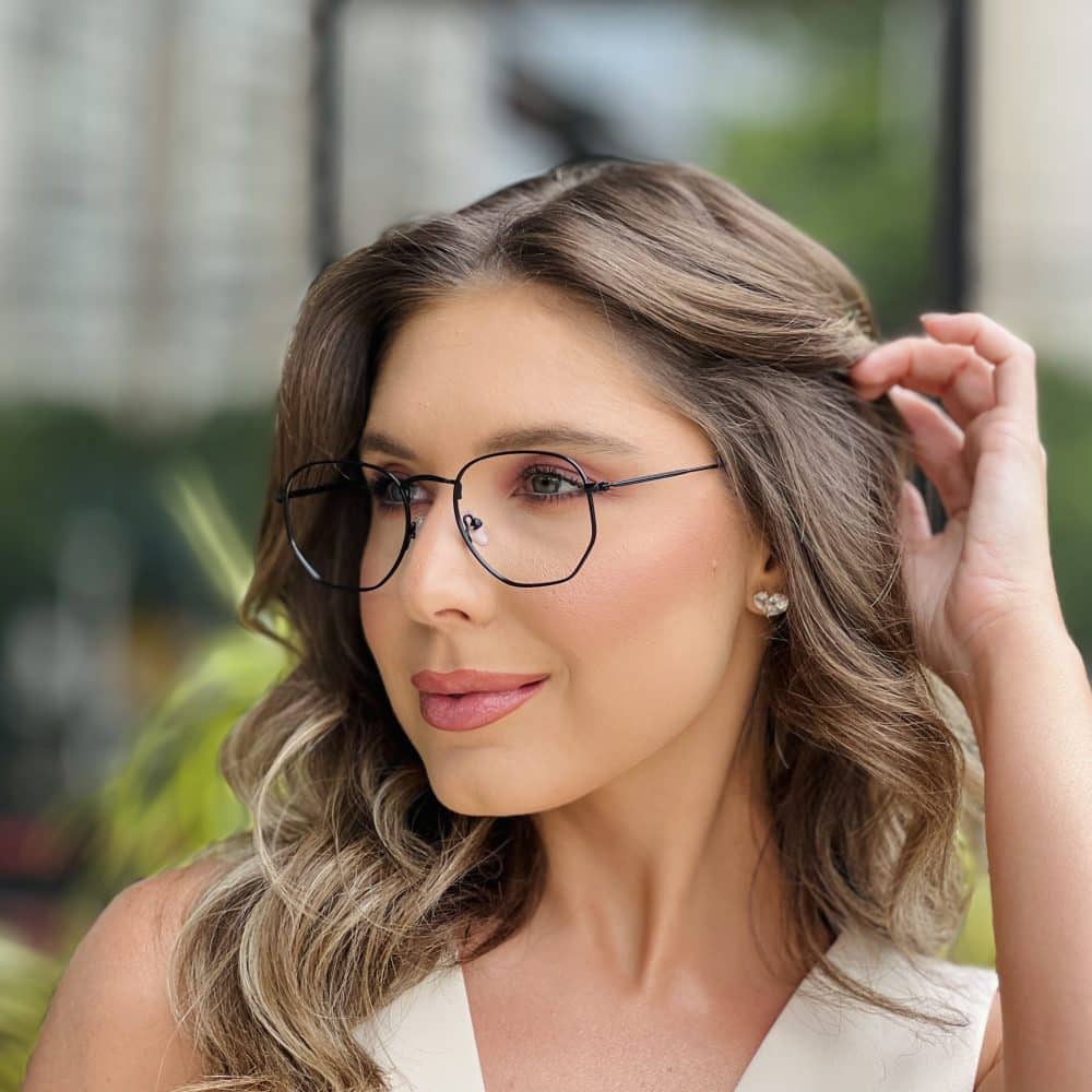 oticagriss oculos de grau feminino hexagonal preto 392 1 oticagriss oculos de grau feminino hexagonal preto 392 1