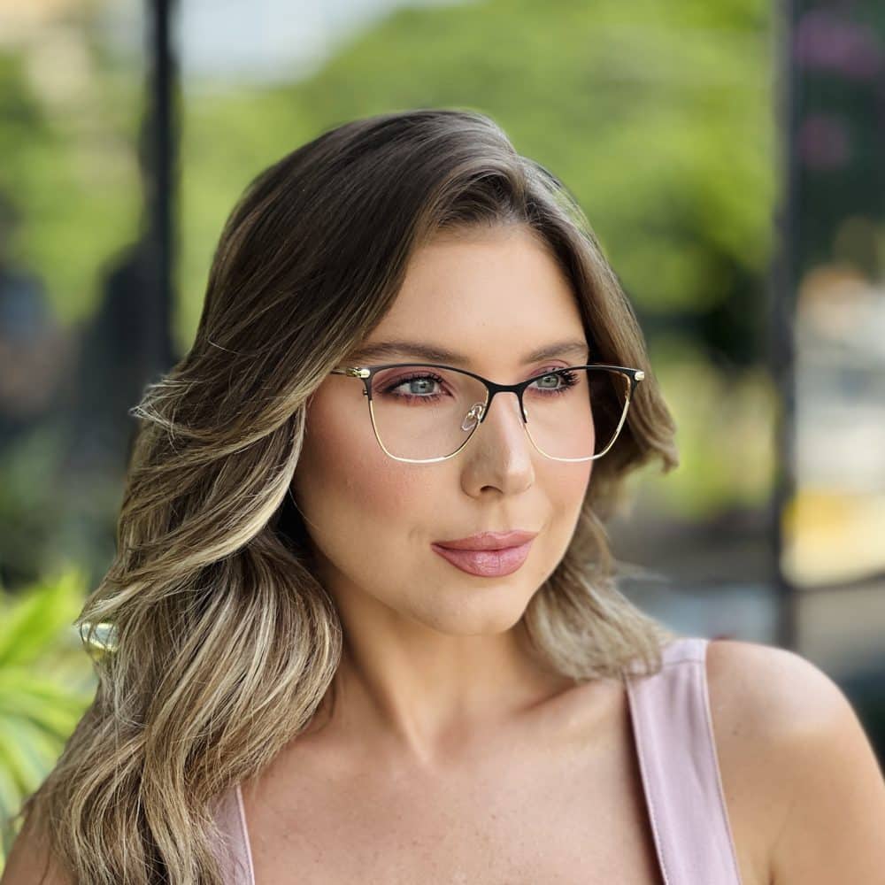 oticagriss oculos de grau feminino hexagonal preto e dourado 392 2 oticagriss oculos de grau feminino hexagonal preto e dourado 392 2