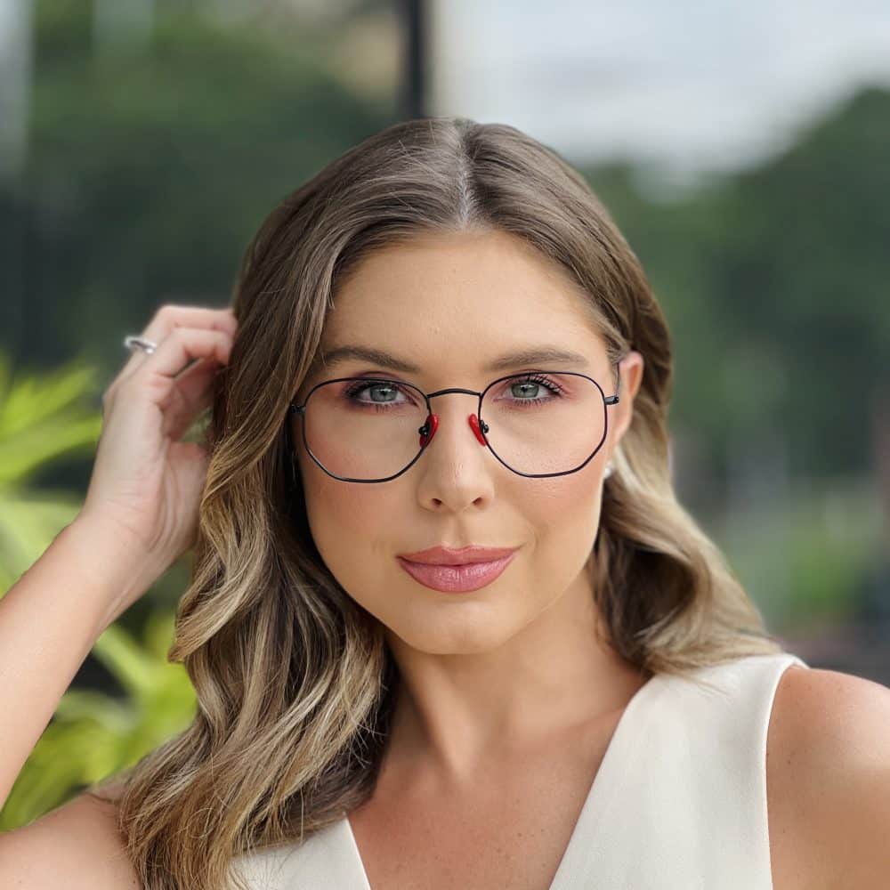 oticagriss oculos de grau feminino hexagonal preto e vermelho 392 oticagriss oculos de grau feminino hexagonal preto e vermelho 392