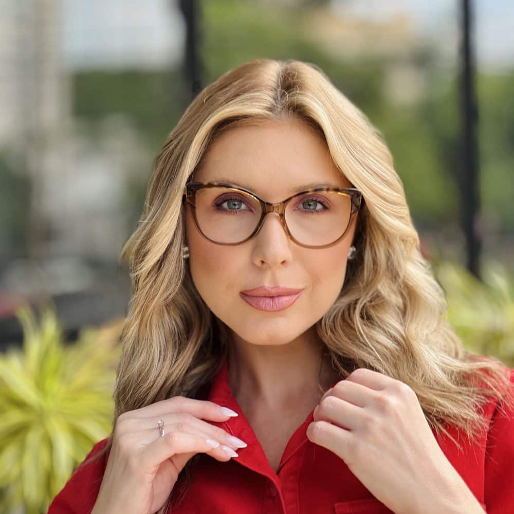 oticagriss oculos de grau feminino gatinho marrom transparente 404 oticagriss oculos de grau feminino gatinho marrom transparente 404