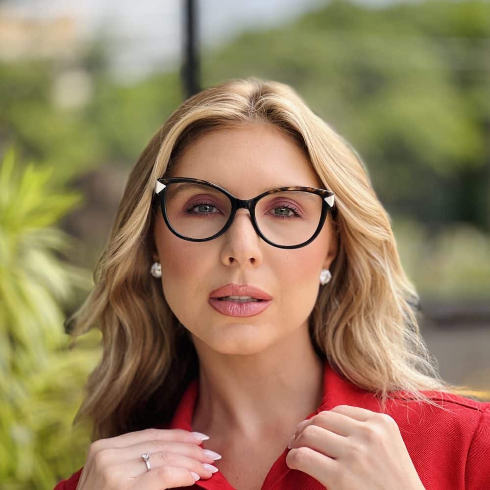 oticagriss oculos de grau feminino gatinho preto e tartaruga 405 oticagriss oculos de grau feminino gatinho preto e tartaruga 405