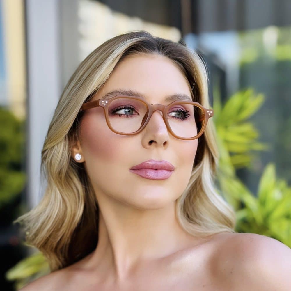 oticagriss oculos de grau feminino hexagonal caramelo 406 5 oticagriss oculos de grau feminino hexagonal caramelo 406 5