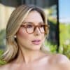 oticagriss oculos de grau feminino hexagonal caramelo 406 8 oticagriss oculos de grau feminino hexagonal caramelo 406 8