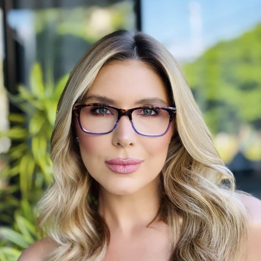oticagriss oculos de grau feminino quadrado tartaruga e roxo 407 oticagriss oculos de grau feminino quadrado tartaruga e roxo 407