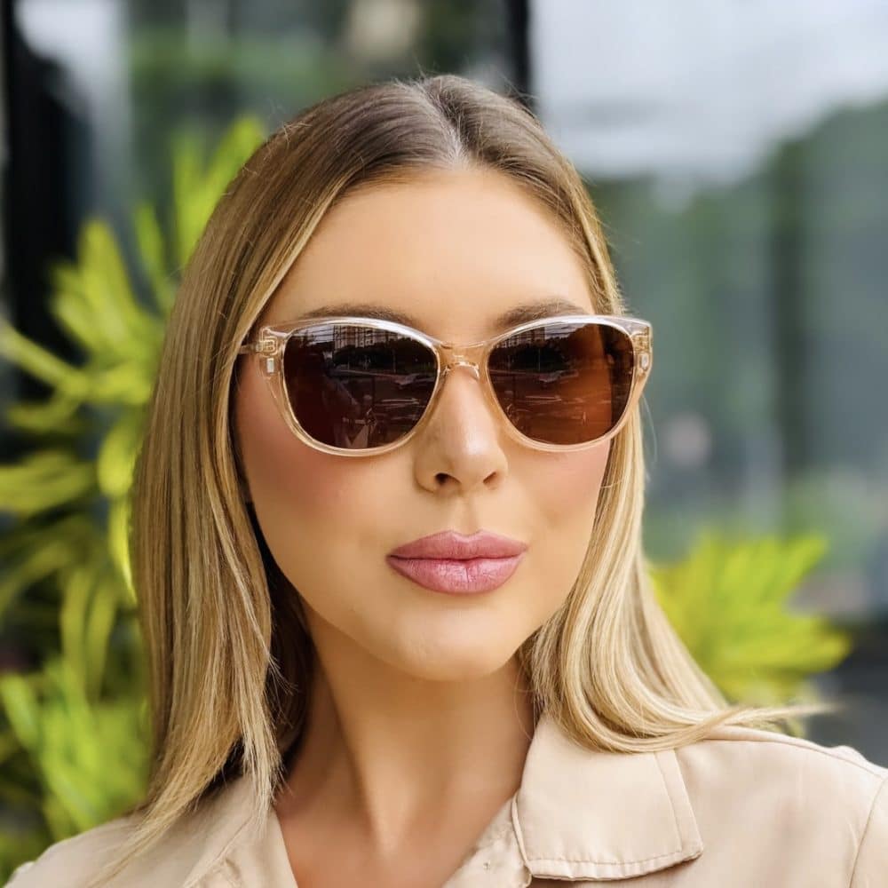 oticagriss oculos feminino 2 em 1 clip on gatinho champanhe 417 10 oticagriss oculos feminino 2 em 1 clip on gatinho champanhe 417 10