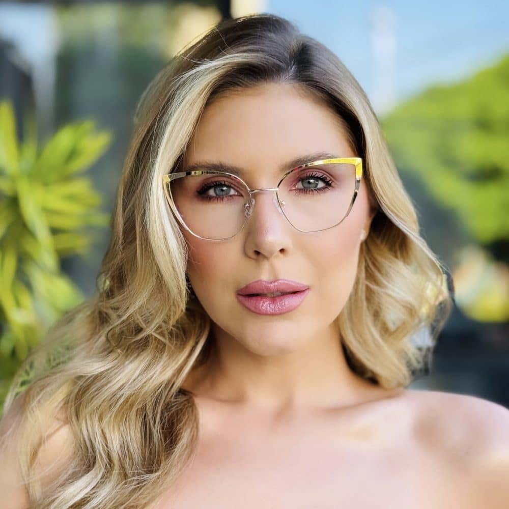 oticagriss oculos feminino 2 em 1 clip on gatinho dourado 410 3 oticagriss oculos feminino 2 em 1 clip on gatinho dourado 410 3
