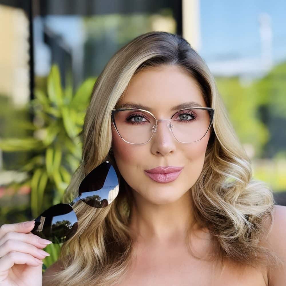 oticagriss oculos feminino 2 em 1 clip on gatinho marrom 410 1 oticagriss oculos feminino 2 em 1 clip on gatinho marrom 410 1