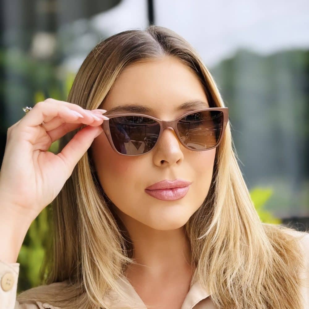 oticagriss oculos feminino 2 em 1 clip on gatinho marrom 415 4 oticagriss oculos feminino 2 em 1 clip on gatinho marrom 415 4
