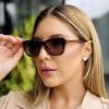 oticagriss oculos feminino 2 em 1 clip on gatinho marrom 416 4 oticagriss oculos feminino 2 em 1 clip on gatinho marrom 416 4