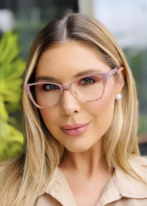 oticagriss oculos feminino 2 em 1 clip on gatinho nude 415 2