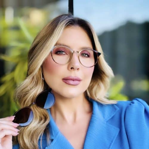 oticagriss oculos clip on 2 em 1 redondo tartaruga e verde 241
