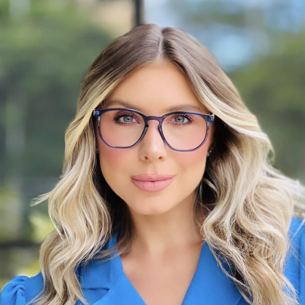 oticagriss oculos de grau feminino hexagonal azul 419 oticagriss oculos de grau feminino hexagonal azul 419