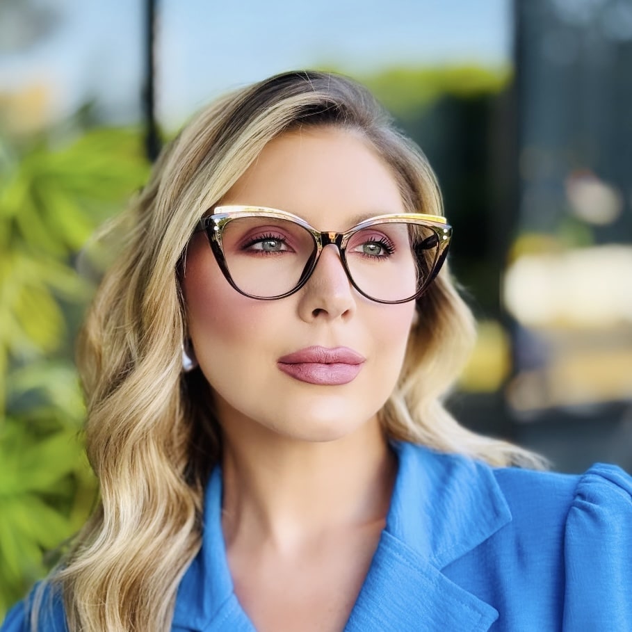 oticagriss oculos feminino 2 em 1 clip on gatinho marrom 424 5 oticagriss oculos feminino 2 em 1 clip on gatinho marrom 424 5
