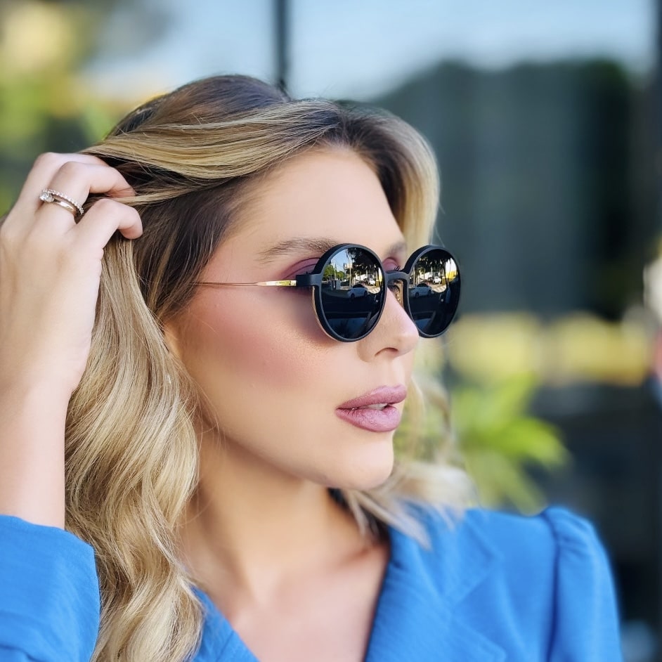 oticagriss oculos feminino clip on 2 em 1 redondo preto 423 7 oticagriss oculos feminino clip on 2 em 1 redondo preto 423 7