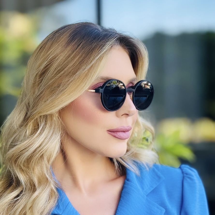oticagriss oculos feminino clip on 2 em 1 redondo preto 423 8 oticagriss oculos feminino clip on 2 em 1 redondo preto 423 8