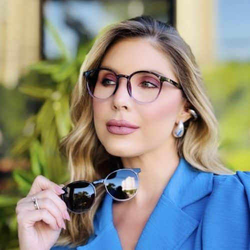 oticagriss oculos feminino clip on 2 em 1 redondo roxo 315 1