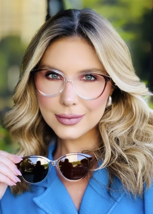 oticagriss oculos clip on 2 em 1 redondo marrom 426