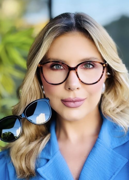 oticagriss oculos clip on 2 em 1 redondo tartaruga e preto 426