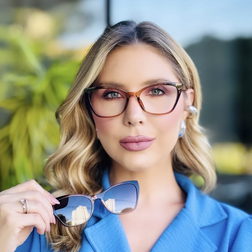 oticagriss oculos feminino 2 em 1 clip on gatinho marrom 425 1 oticagriss oculos feminino 2 em 1 clip on gatinho marrom 425 1