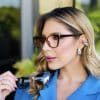 oticagriss oculos feminino 2 em 1 clip on gatinho marrom 425 2 oticagriss oculos feminino 2 em 1 clip on gatinho marrom 425 2